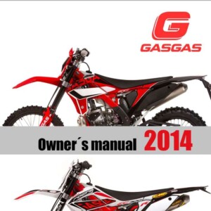 GasGas Enduro 2T 125 200 250 300cc 2014 Owner’s Manual