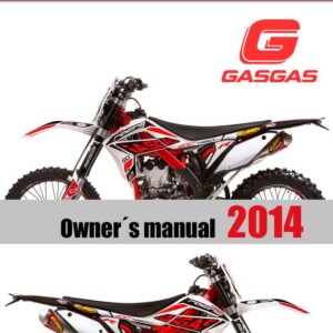 GasGas Enduro 4T 250 300 450cc 2014 Owner’s Manual