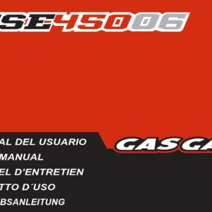 GasGas FSE 450 2006 Owner’s Manual