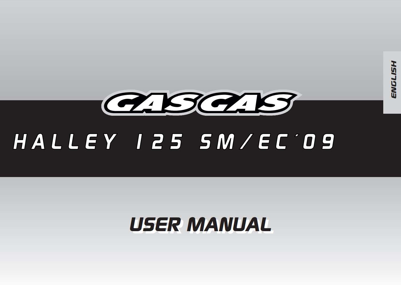 GasGas Halley 125 SM EC 2009 Owner’s Manual