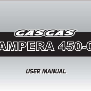 GasGas Pampera 450 2007 Owner’s Manual
