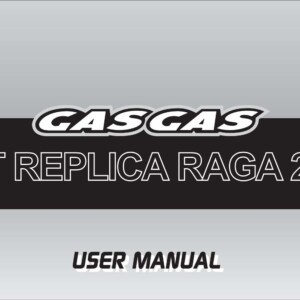 GasGas TXT Replica Raga 2011 Owner’s Manual