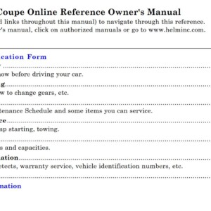 Honda Accord Coupe 1992 Owner's Manual