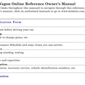 Honda Accord Wagon 1993 Owner's Manual