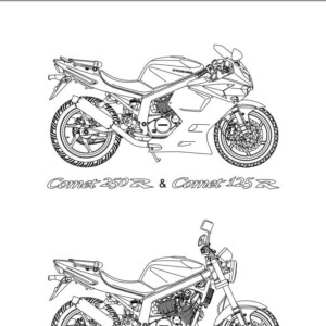 Hyosung Comet 250 R Comet 125 R Comet 250 Comet 125 2005 Owner’s Manual