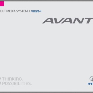 Hyundai Avante 2016 Owner's handbook