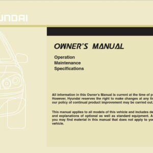 Hyundai Grand Santa Fe 2016 Owner's Manual