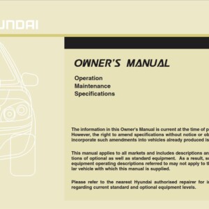 Hyundai ix20 2016 Owner's Manual