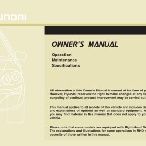 Hyundai ix20 2017 Owner's Manual