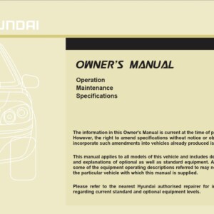 Hyundai ix35 2016 Owner's Manual