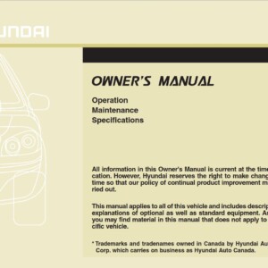 Hyundai Santa Fe Sport 2015 Owner's Manual