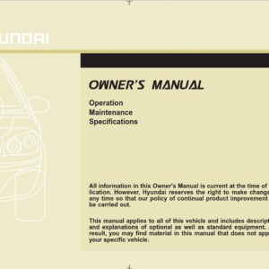 Hyundai Santa Fe Sport 2016 Owner's Manual