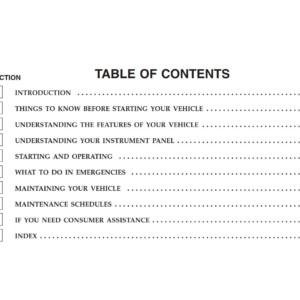 Jeep Commander 2006 Owner's Manual