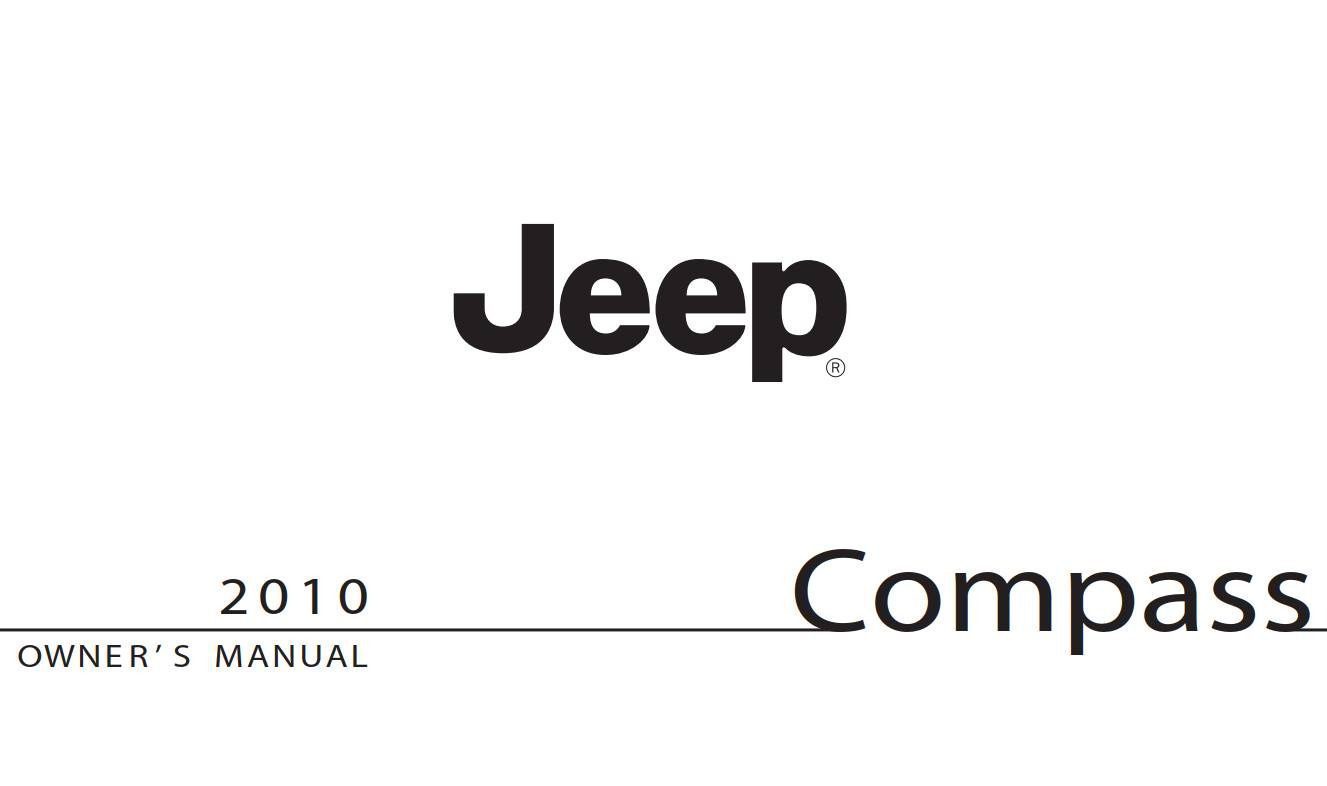 Jeep Compass 2010 Owner's Manual