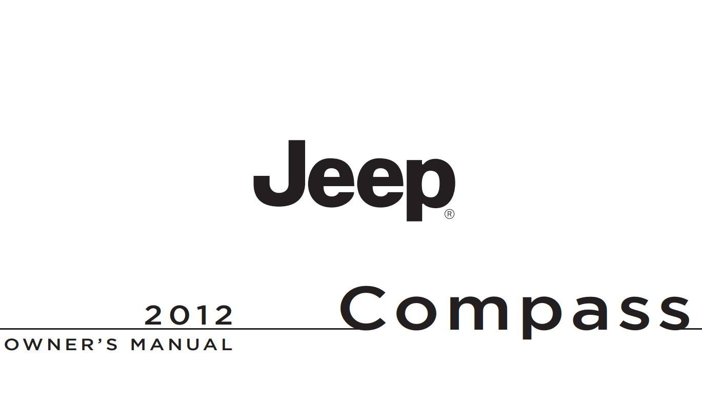 Jeep Compass 2012 Owner's Manual – PDF Download