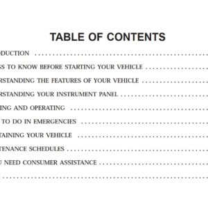 Jeep Liberty 2004 Owner's Manual