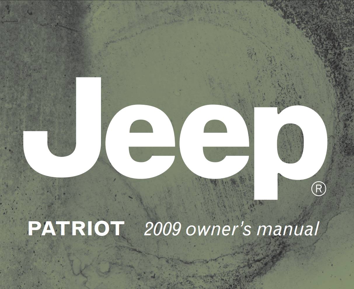 Jeep Patriot 2009 Owner's Manual