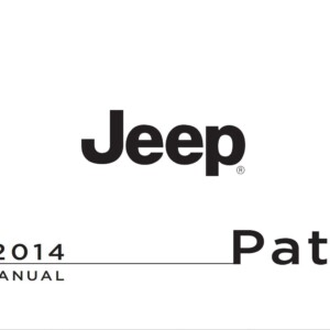 Jeep Patriot 2014 Owner's Manual