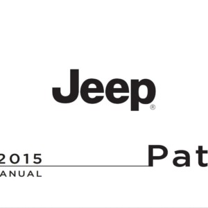 Jeep Patriot 2015 Owner's Manual