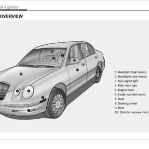 KIA Amanti 2006 Owner's Manual