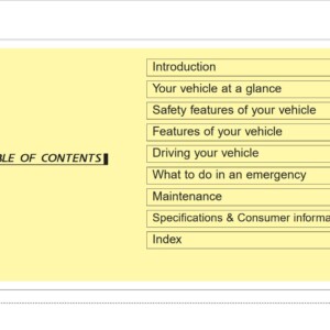 KIA Borrego 2009 Owner's Manual