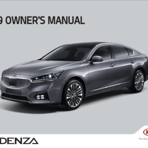 KIA Cadenza 2019 Owner's Manual