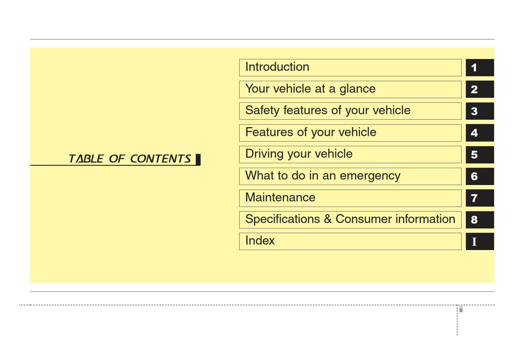 KIA Carens 2009 Owner's Manual