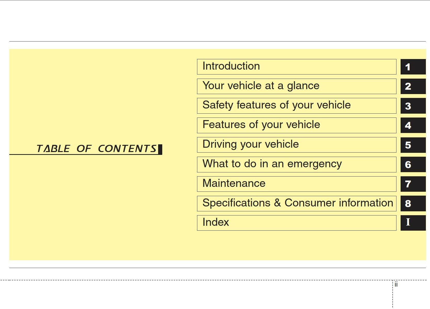 KIA Carens 2011 Owner's Manual