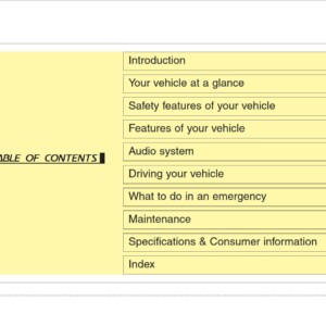 KIA Carens 2017 RHD Owner's Manual