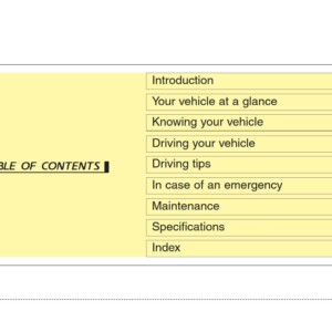 KIA Cerato 2004 Owner's Manual
