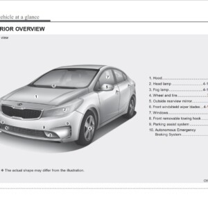 KIA Forte 5, Forte Koup 2017 Owner's Manual