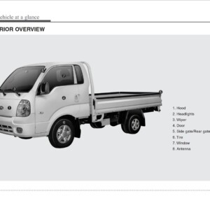 KIA K2500 2010 Owner's Manual