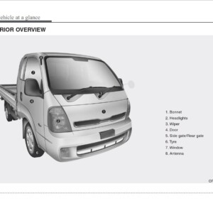 KIA K2500 2014 Owner's Manual