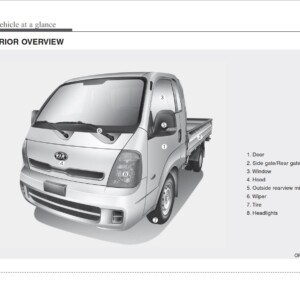 KIA K2500 2017 Owner's Manual