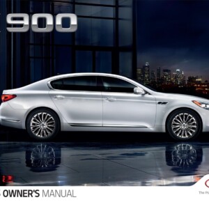 KIA K900 2015 Owner's Manual