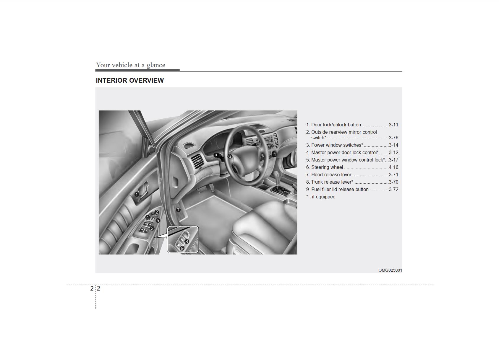 KIA Magentis 2007 Owner’s Manual PDF for FREE