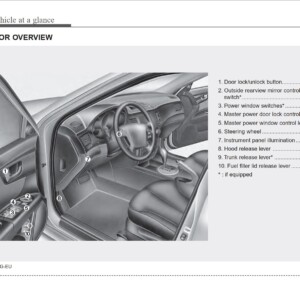 KIA Magentis 2009 Owner's Manual