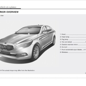 KIA Quoris 2013 Owner's Manual