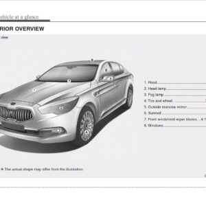 KIA Quoris 2014 Owner's Manual