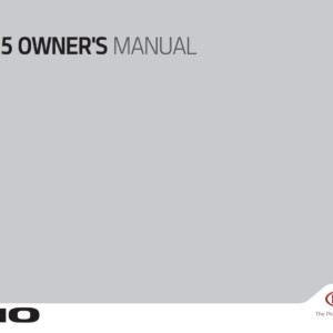 KIA Rio, Rio Hatchback 2015 Owner's Manual