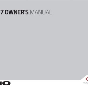 KIA Rio, Rio Hatchback 2017 Owner's Manual