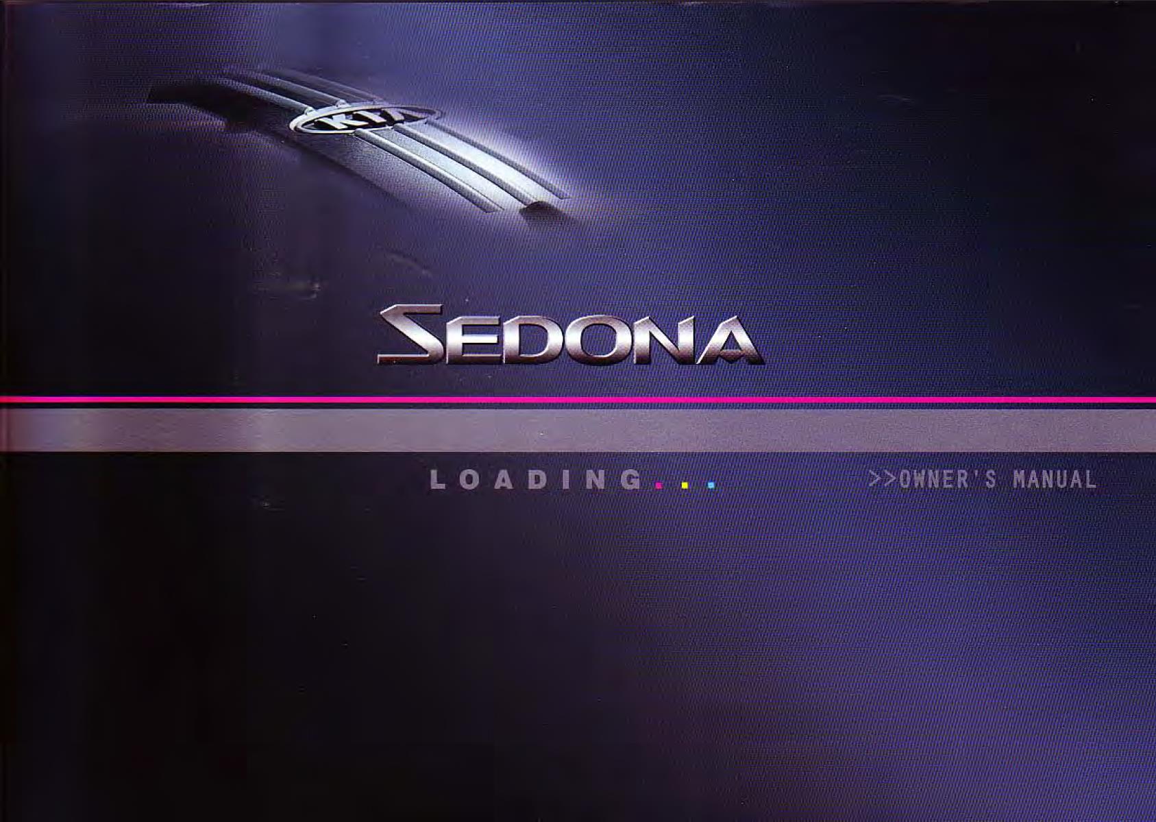KIA Sedona 2004 Owner's Manual