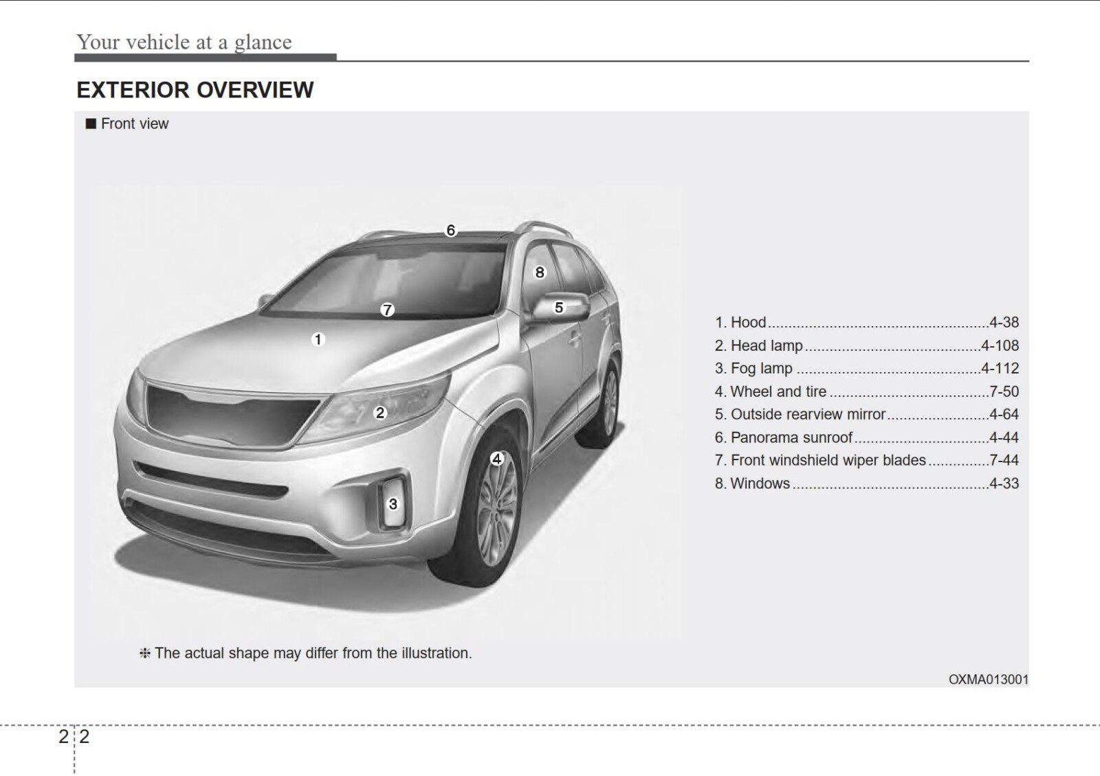 Owners Manual For 2011 Kia Sorento