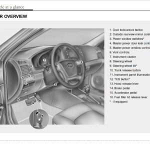 KIA Spectra5 2007 Owner's Manual