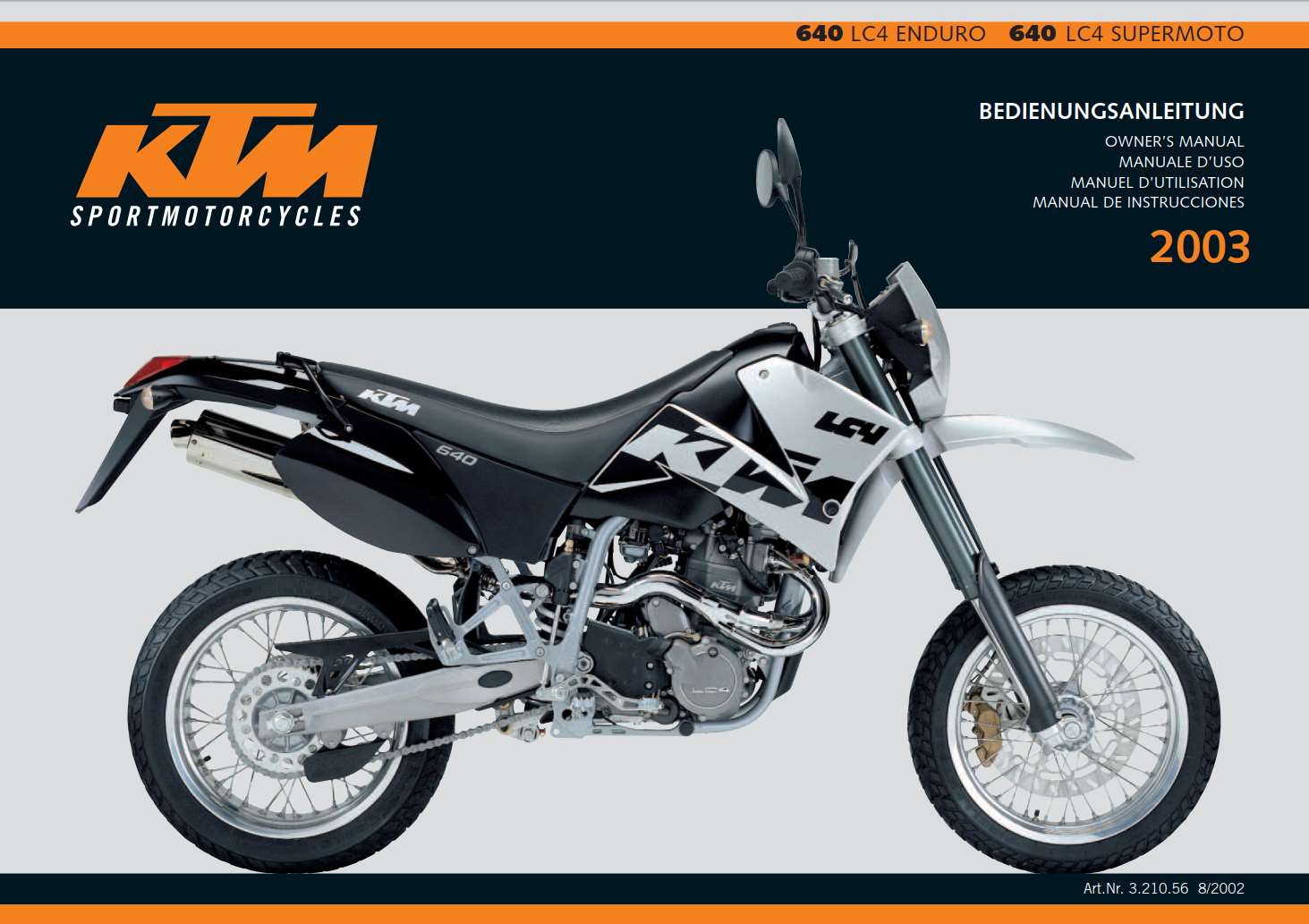 ktm 640 lc4 2003