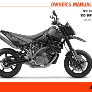 KTM 950 Supermoto R 2007 Owner’s Manual