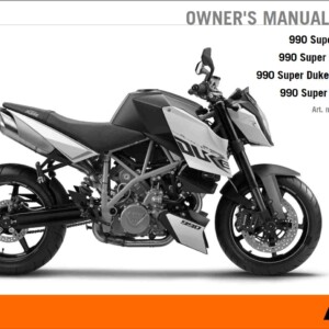 KTM 990 Super Duke 2012 Owner’s Manual