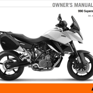 KTM 990 Supermoto 2011 Owner’s Manual