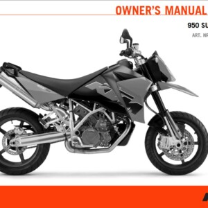 KTM Supermoto 950 2006 Owner’s Manual