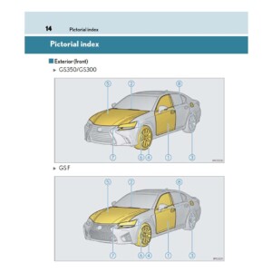 Lexus GS300 2019 Owner's Manual